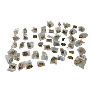 Bundle 49 original Pin world cup 1994 soccer usa vintage different Country.